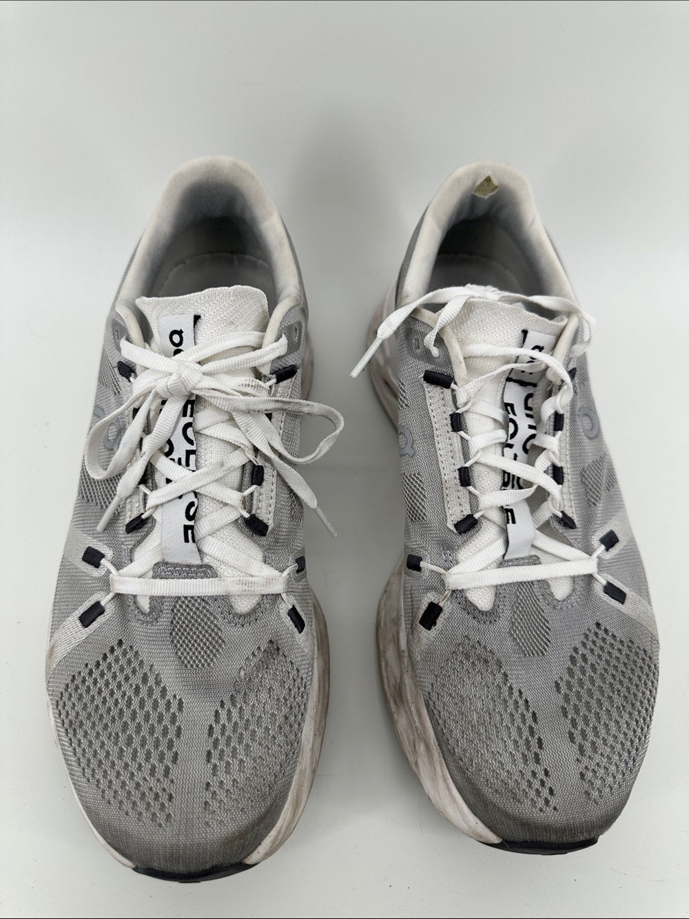 On Running Cloudnova Grey Mesh Lightweight Sneakers Men’s sz 11 - Picture 3 of 10